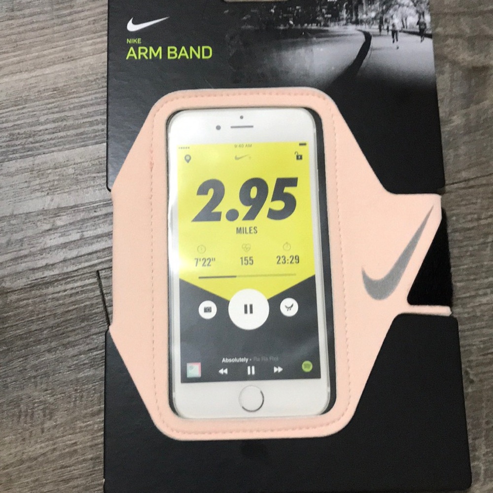 Nike Arm Band Armband Smartphone Case Running Pink